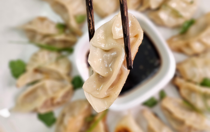 Pork and Mushroom Dumplings