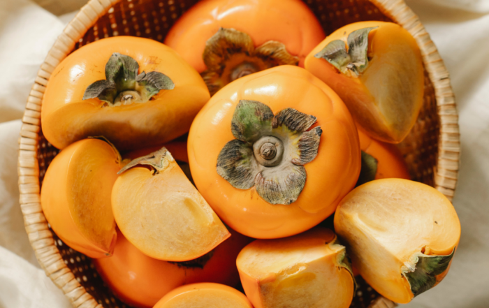 persimmons