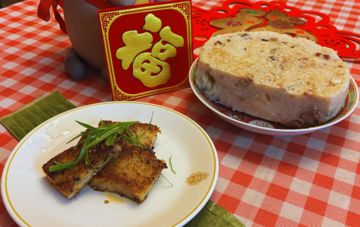 Daikon Radish pudding