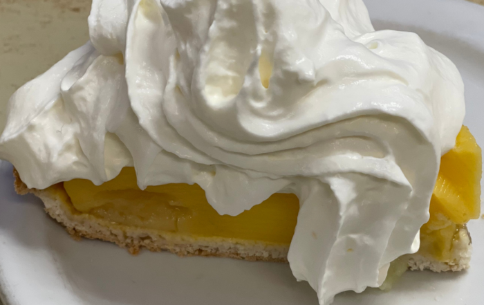 Blackfoot Truckstop Diner banana cream pie