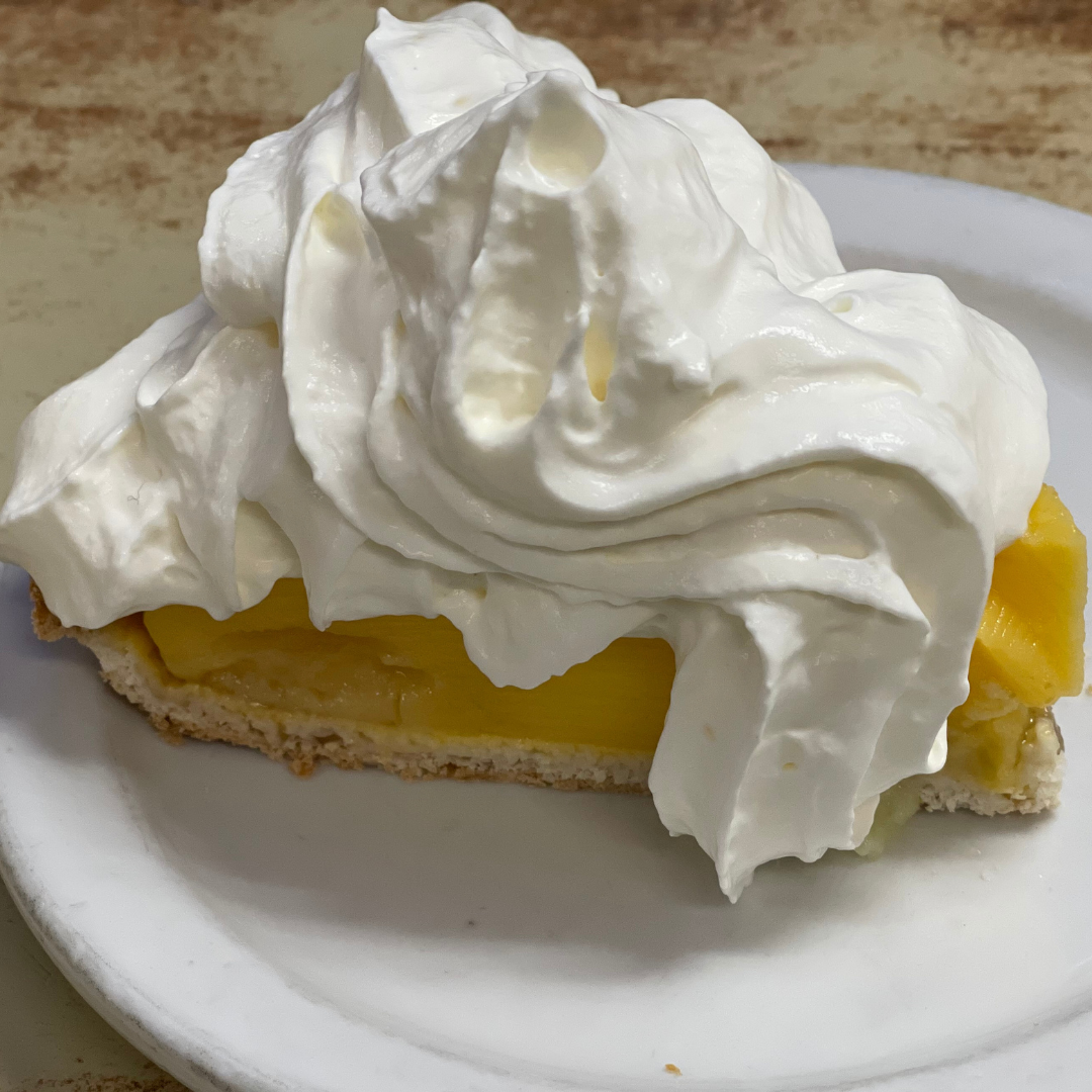 Blackfoot Truckstop Diner banana cream pie