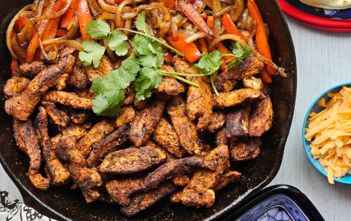 Cast-Iron Chicken Fajitas