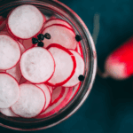 pickled radishes
