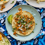 Simple Ground Pork Tostadas