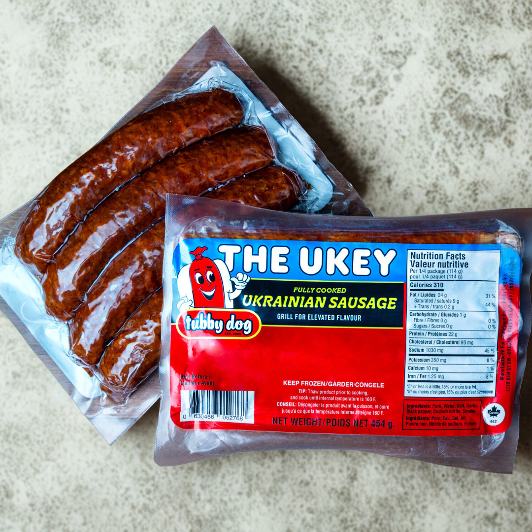 Tubby's The UKey sausages