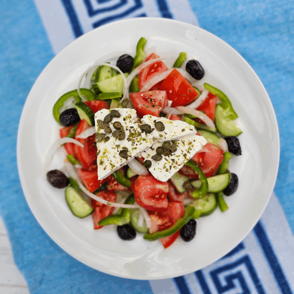 Authentic Greek Salad (Horiatiki) Recipe Authentic Greek Salad (Horiatiki) Recipe