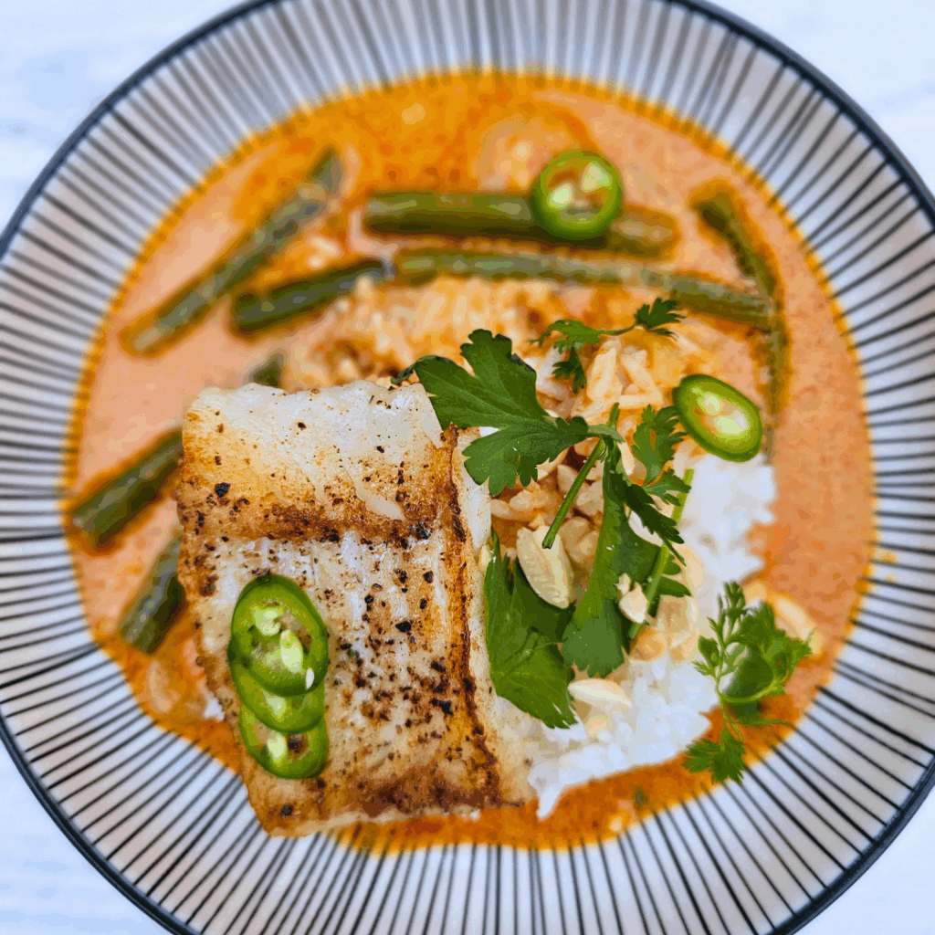 Thai Red Curry with Cod Thai Red Curry with Cod