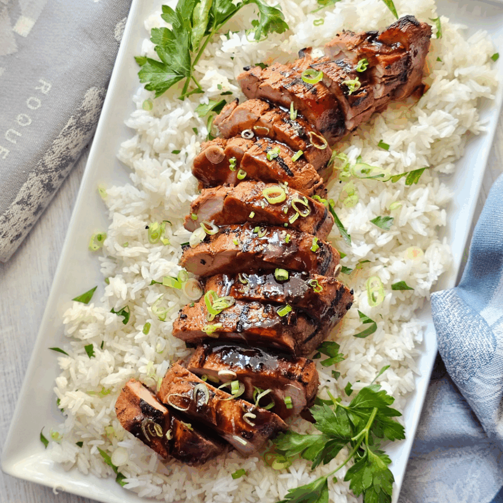 Gochujang Grilled Pork Tenderloin