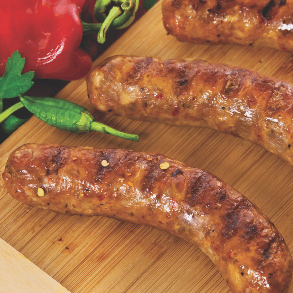 Local Calgary producer, Spolumbo's sausage