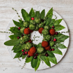 mini cheese ball wreath