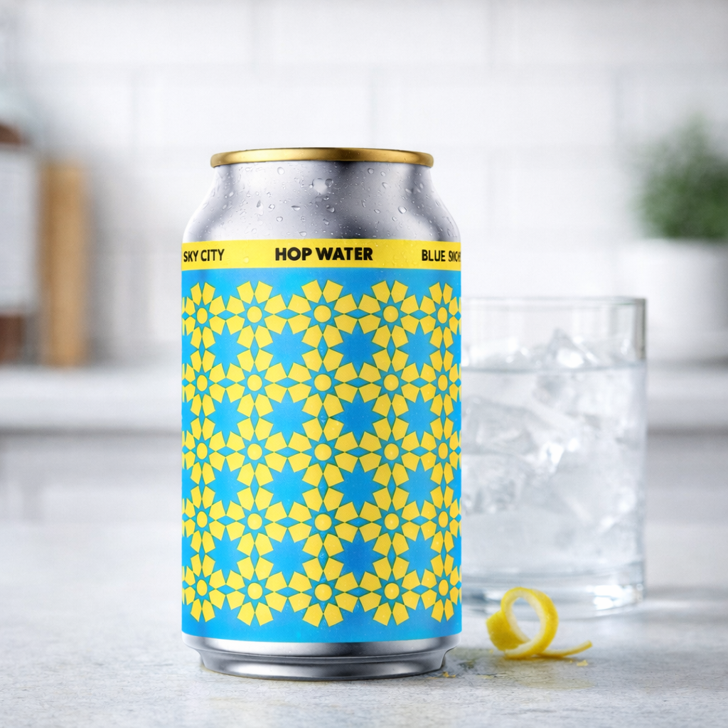 cabin brewing beverage Cabin Brewing's Quench and Blue Sky City Hop water