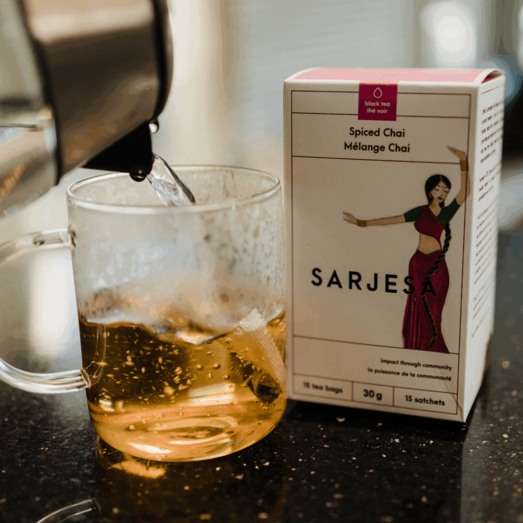 Sarjesa, a Calgary-based women-owned tea company Sarjesa, a Calgary-based women-owned tea company