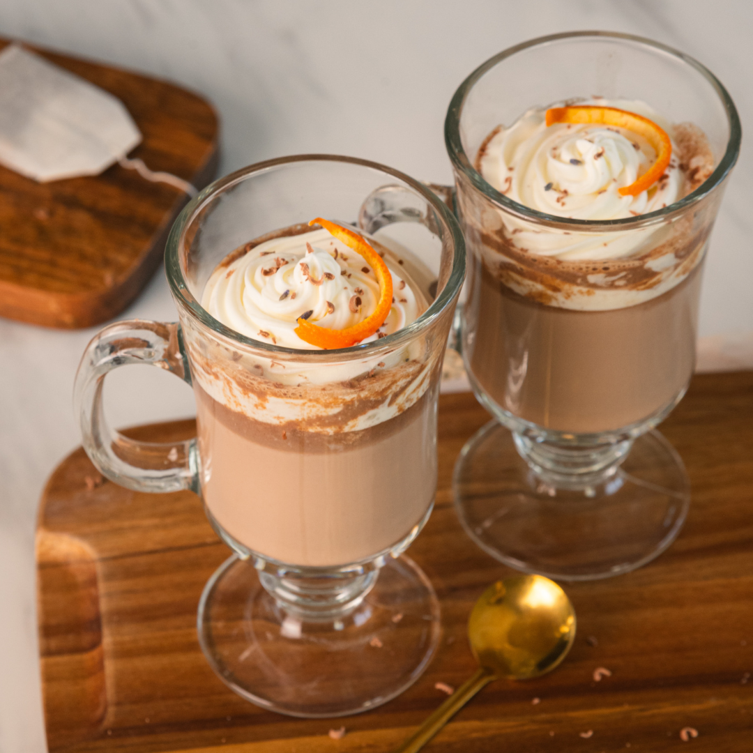 London Fog Hot Chocolate