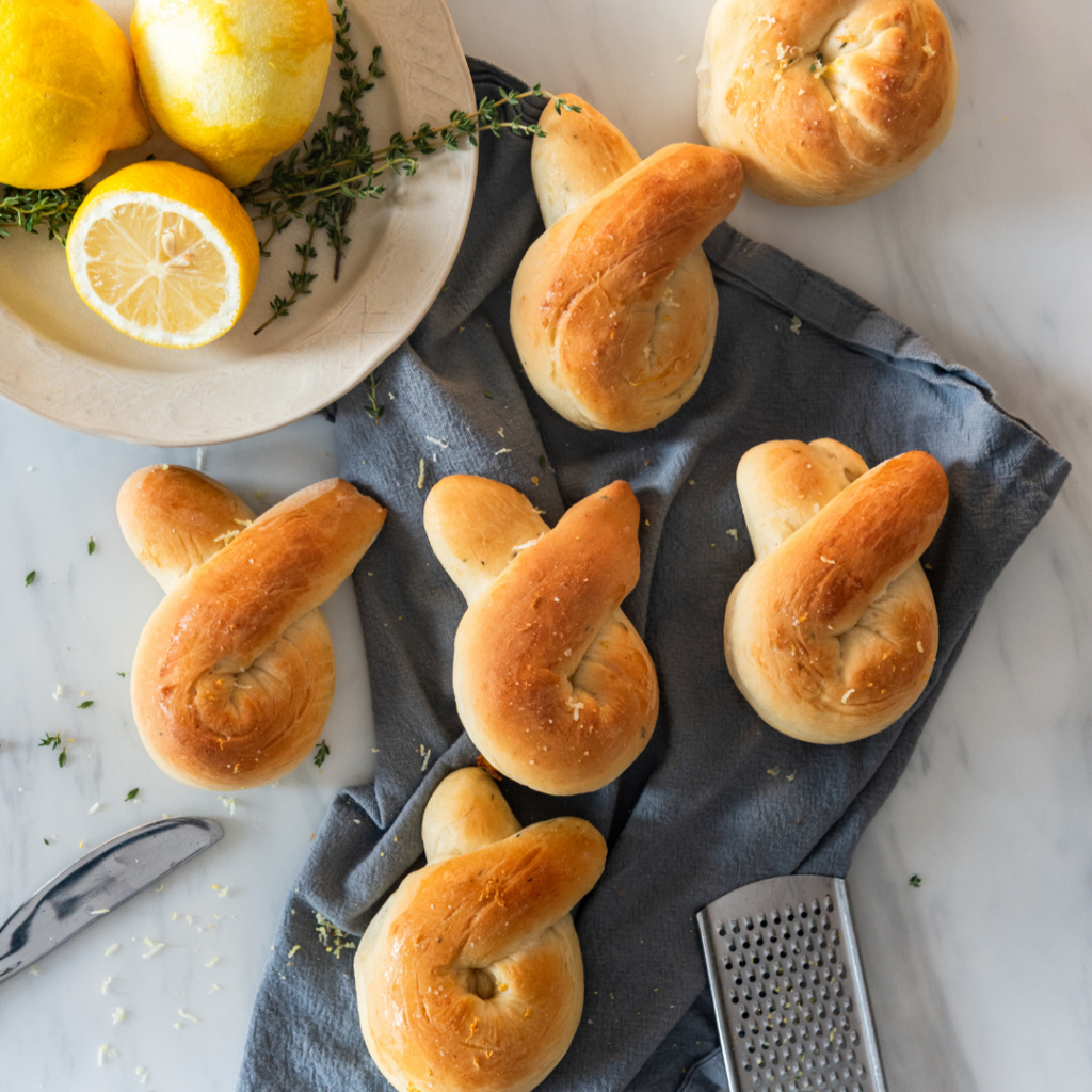 Easy Lemon and Thyme Buns