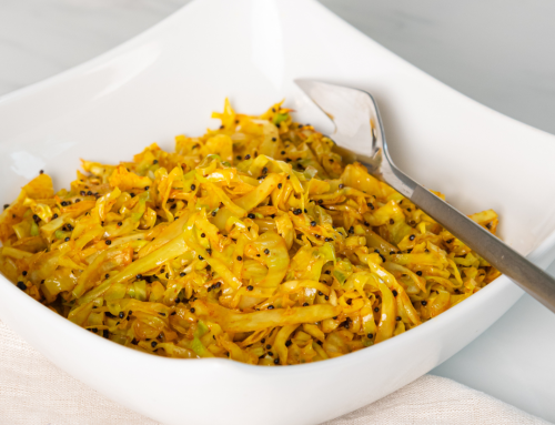 Golden Spiced Cabbage