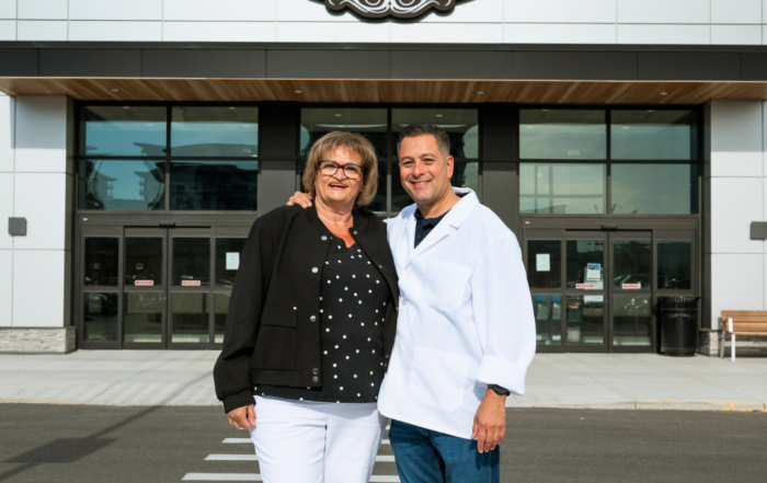 Teresa Spinelli and Gino Marghella at the newest Italian Centre Shop at Northland Village Mall_photo credit Devon Rogers