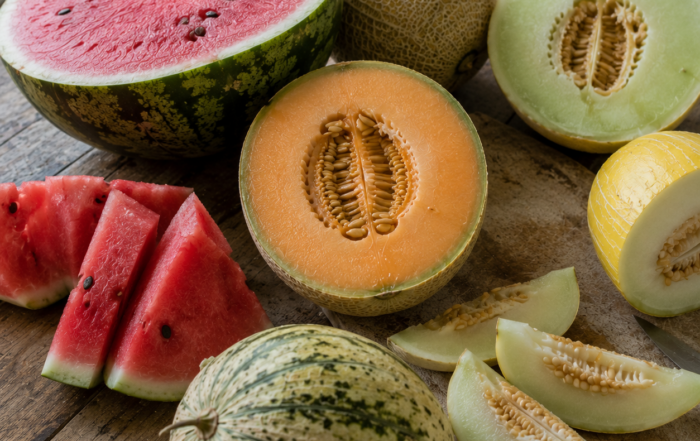 sweet melon mixture